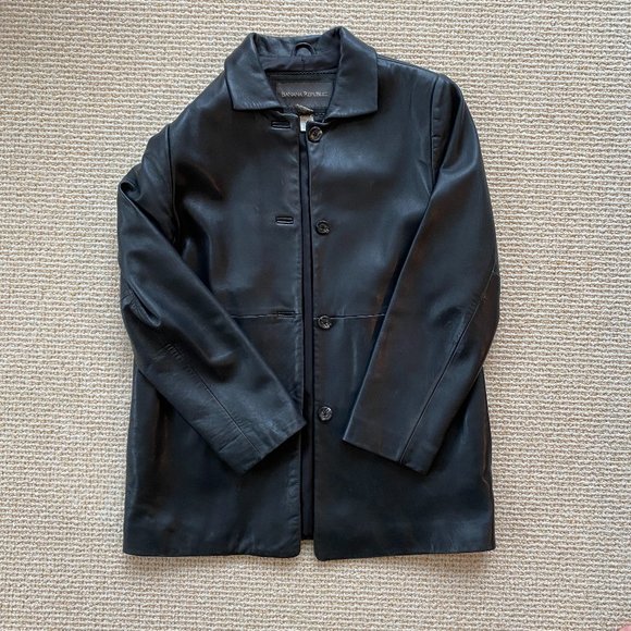 Banana Republic Jackets & Blazers - Banana Republic Leather Jacket